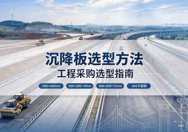 肇东沉降板选择方法